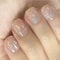 DANNI & TONI 28 Stickers Cat's Eye Glitter Flakes Semi Cured Nail Wraps Soft Self-Adhesive Gel Nail Stickers(Chandelier),Salon-Quality Gel Nail Polish Strips Manicure Stickers Set