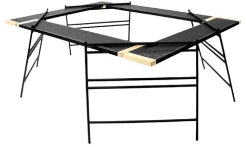 ASHSDI Klapptisch Camping, Camping Klapptisch Outdoor Spleißen Grill Tisch Multifunktionale Klapptisch Selbstfahren Tragbare Kleiner Balkontisch