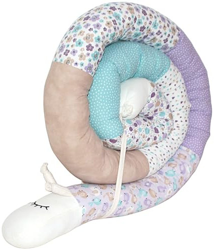 Bettschlange/Bettschnecke XXL(Birds) *** Länge 300cm** Stillkissen, Seitenschläferkissen