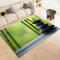 Teppich Waschbar Pflegeleichte Meditationskunststein Bambus Teppich Wohnzimmer Super Weich Flanell, Teppich Schlafzimmer Anti-Rutsch Unterseite, Teppiche für Flur Büro 120 x 170cm
