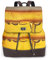 Damen-Rucksack mit Bier-Tapetendruck, wasserdicht, diebstahlsicher, leicht, PU-Leder, Nylon, Schule, Schultertasche, Reiserucksack, Schwarz , Einheitsgröße