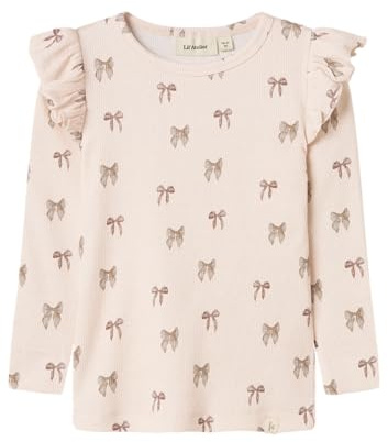 Lil' atelier mini Mädchen Nmfgavo EKO Ls Slim Top Lil Noos Nmfgavo EKO Ls Slim Top Lil Noos (1er Pack)