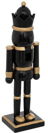 Feeric Lights et Christmas - Casse Noisette Noir Or h25