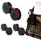3 Stück Farbband Für Schreibmaschine, Schwarz & Rot Doppelpack Schreibmaschinenband - Hochwertiges Nylon Typewriter Farbband Kompatibel Mit Olympia, Brother, Erika & Anderen Klassischen Modellen