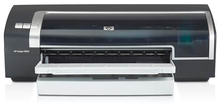 HP Deskjet 9800d Farblaserdrucker A3 Plus 1200 DPI x 1200 DPI bis zu 30 S./Min. (Mono) / bis zu 20 S./Min. (Farbe) Kapazität: 150 Blatt (Allover, USB)