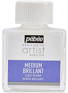 Pebeo Peinture Medium Acrylique Brillant 1 Flacon de 75 ml