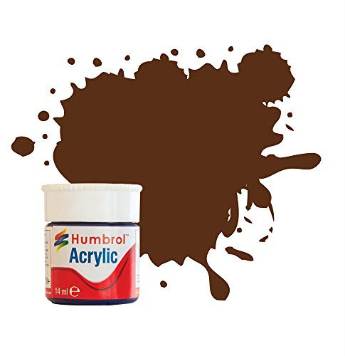 Humbrol AB0160 14 ml Acrylic Paint No. 160 German Matt (Camo Red)