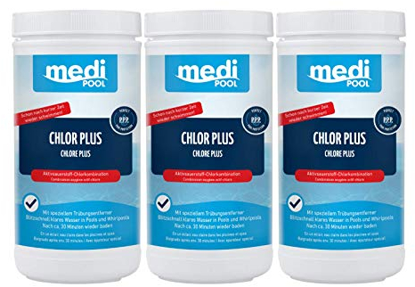 Medipool 513601MP Chlor Plus 3 x 1KG