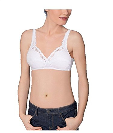 Playtex Reggiseno in Cotone Senza Ferretto Cotton Line Bra Donna (Pacco da 1)