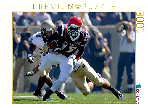 CALVENDO Puzzle Endzone - American Football 1000 Teile Puzzle quer | 1000 Teile Lege-Größe 64 x 48 cm Foto-Puzzle für glückliche Stunden