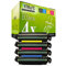 4X MWT kompatibel Toner für HP Laserjet Enterprise 500 Color M 551 575 xh c f DN n ersetzt CE400A-03A 507A