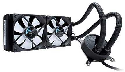 Fractal Design Celsius S24 - 240 mm Radiator - Silent Liquid CPU Cooler - PWM - Intelligent Controls - 2x Fractal Design Dynamic X2 PWM GP-12 120Mm Silent Fans Included - 1/4 Fitting - Black