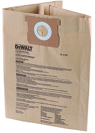 Dewalt Pack of 3 Dust Bags