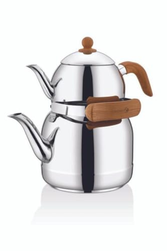 KORKMAZ A217 Foresta Teekanne Set