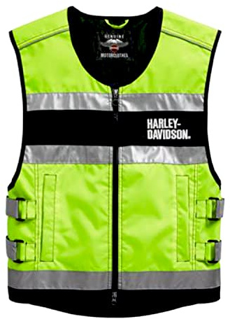 Harley-Davidson Warnweste Yellow Reflective, XXXL