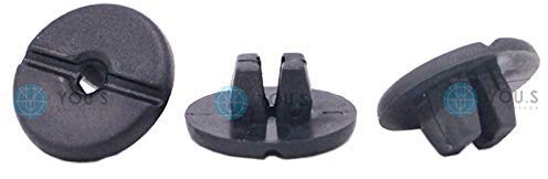 You.S 10 x Original Scheinwerfer Frontverkleidung Clip Lochdurchmesser: 9 mm - 1274977