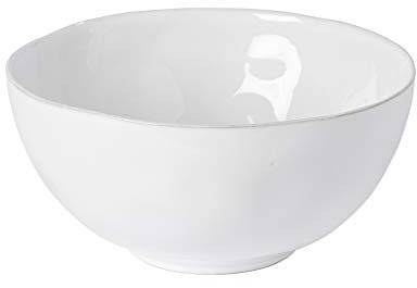 Costa Nova, Livia collection, Vaisselle en grès, Saladier , blanc, 26 cm
