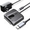 ORICO Adaptateur de câble SATA, câble USB C vers SATA III pour disque dur HDD/SSD 3,5, prise en charge UASP, avec adaptateur 12 V 2 A (S2-3CD-3)