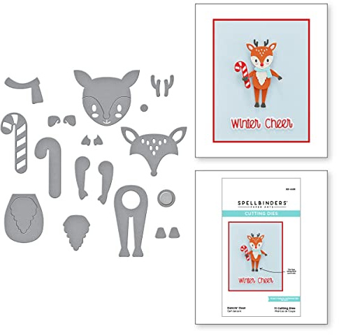 Spellbinders - Dancin' Deer- Tinsel Time, METAL