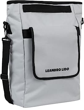Leandro Lido Rapallo Radsport Fahrrad Tasche 20 L Gepäcktasche 48 x 30 x 15 Hinterradtasche Gepäckträger (Grau)