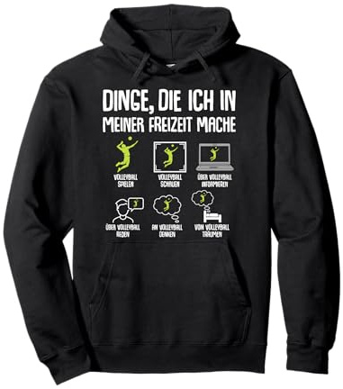 Volleyballer Volleyball Jungen Kinder Herren Pullover Hoodie