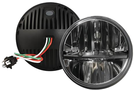 SXMA LED-Scheinwerfer, E-Prüfzeichen, 36 W, 6000 K, Arbeitsscheinwerfer, Fahrlicht für Jee p Wrangler JK 2007–2017 J106, 1 Paar