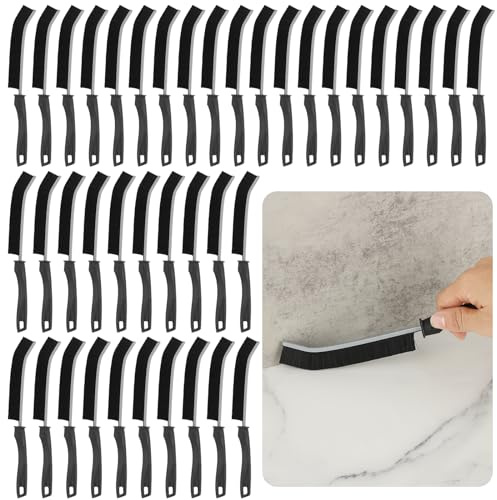 Crevice Cleaning Brush, 40 PCS Hard Bristled Crevice Cleaning Brush, Gap Cleaning Brush, Multifunctional Crevice Cleaning Brushes for Household Use, Dead Corners Brushes Window and Door Gap