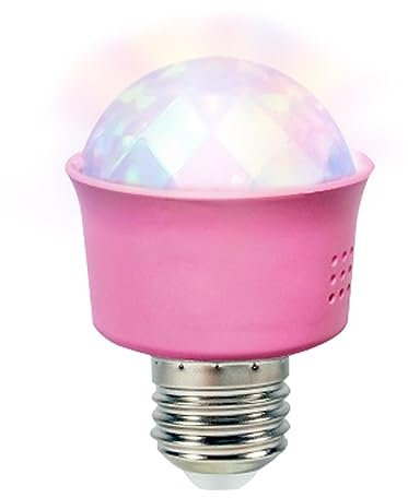 Lampe à Ampoule Boule LED | Lampe de scène à Ampoule LED stroboscopique rotative | Ampoule stroboscopique RVB à Couleurs changeantes pour discothèques, fêtes de Famille, Pubs