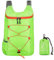 LearnLyrics Wanderrucksack, 14 l, leicht, wasserabweisend, leicht und extra groß, für Reisen, wasserabweisend, verstellbare Tasche für Herren, Damen, Wandern, lichtgrün, Refer to description