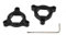 Pizgear For CB600F, for Hornet 599 CB 600F CB 600 F CB600 CBR 1000 RR R Accessori moto Ammortizzatori forcella Precarico Protezione regolatore precarico forcella moto(Schwarz)