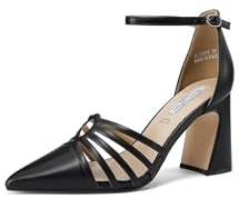 QUEEN HELENA Décolleté Donna Scarpe con Tacco a Punta Chiusa Casual Eleganti ZM9957