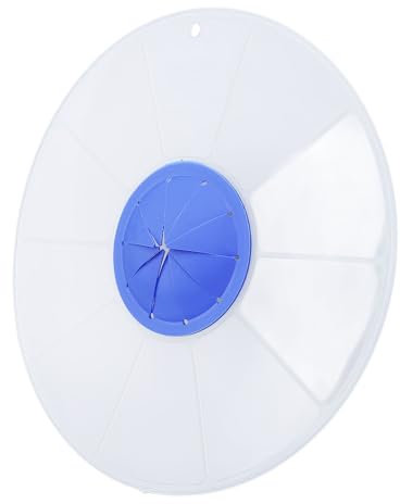 Splatter Guard, Mixer Cover with Transparent Design Mixer Splatter Guard 30cm PP Silicone Transparent Anti Splash Cover Screen for Home Kitchen Baking Cooking