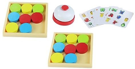 Yardwe 1 Satz Interaktives Denkspiel für Holzspielzeug zur Logischen für Eltern Interaktionen und Wettbewerbe Pädagogisches für Kreative Entwicklung