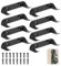 8 Pcs Cars Display Holder Bracket Toy Shelves,Compatible with Lego Car,for Speed Champions Wall Mount Series with Screws for Enthusiasts,for f1 Car,Hooks for Stand Sturdy Vertical for Collectors