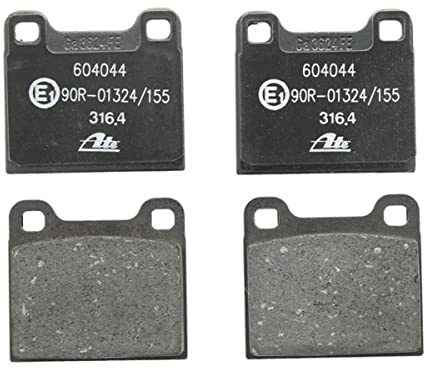 ATE Bremsbelagsatz Hinterachse 13.0460-4044.2 | Kompatibel mit: VOLVO C70 I Cabriolet, C70 I Coupe, S70, V70 I