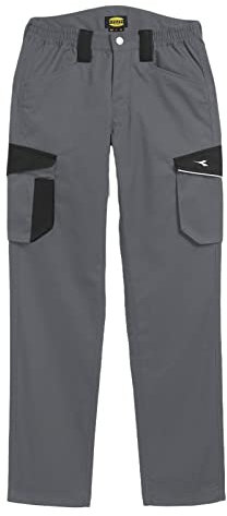 Utility Diadora PANT STAFF CARGO - Pantalone da Lavoro, Uomo, Grigio (Steel Grey), 50/52 IT (L EU)