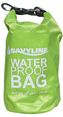 Navyline Ripstop Dry Bag - wasserdichter Rollbeutel Rollsack Seesack, Größe:20 Liter, Farbe:grün