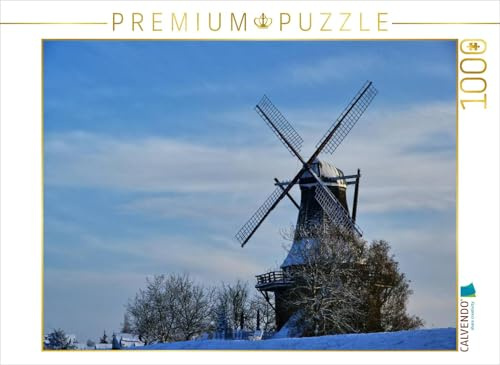 CALVENDO Puzzle Mühle Aurora Jork Borstel | 1000 Teile Lege-Größe 64 x 48 cm Foto-Puzzle für glückliche Stunden