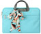 Laptop Sleeve Case Briefcase Spill Resistant Shockproof with Scarves for 10.1 11 Laptops/Notebooks/Ultrabooks/Netbooks Light Blue 2