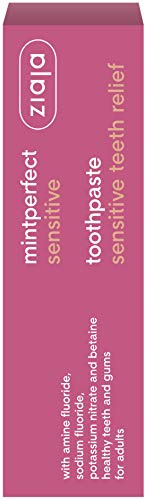 ZIAJA Mintperfect Sensitive Pasta Dentífrica Reduce La Sensibilidad, für Anwender, perfekt für den täglichen Einsatz, mit 75 ml