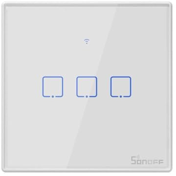 Beyond Infinity Smart Switch WiFi + RF 433 Sonoff T2 EU TX (3-K)