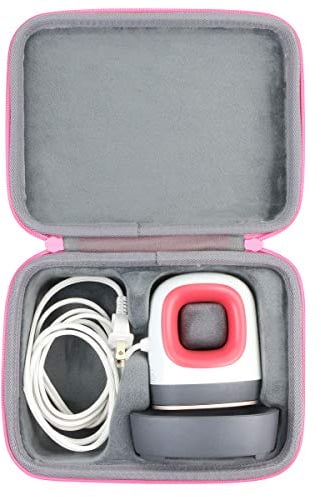 co2CREA Storage Carry Travel Hard Case for Cricut EasyPress Mini Heat Press Iron and Charging Base Accessories, NETO(Black Case Only, Not Include Iron)