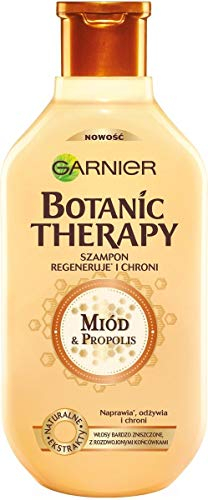 Garnier Botanic Therapy Honig & Propolis HaarShampoo sehr zerstört mit aufstrebenden Spitze, intensiv regeneriert und ernährt, 400 ml