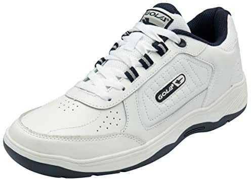 Gola Sport Belmont 2 Wide Fitness Walking Shoe AMA075WE White/Navy
