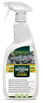 Golden Care Multi Surface Oberflächenreiniger und Fleckenentferner (0,75 Liter, für Gartenmöbel, entfernt Schmutz, Fett, Öl, Verunreinigungen und Flecken von Oberflächen) 64009