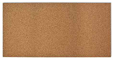 DECOSA Korkplatte 10 mm, unbehandelt, 2 Tafeln à 1 m x 0,5 m x 10 mm (= 1 qm)
