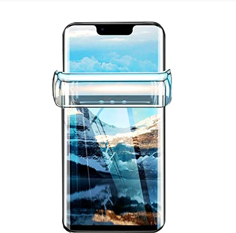 Snailcanfly Für Huawei Mate 20 Pro Mate20 Pro 6.39inch 2Pcs Hochempfindliche Hydrogel Film Schutzfolie Flexible Transparente TPU-Displayschutzfolien [Volle Abdeckung] [KEIN gehärtetes Glas]