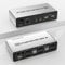 Dual Monitor KVM Switch HDMI 2 Port, Unterstützt EDID, 4K@60Hz HDMI kvm switch für 2 pc auf 2 monitore mit 3 USB 2.0 Ports und Audio Mikrofon Ausgang, 2 pc 2 monitor switch