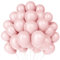 WAREHOUSE Ballon Rose 50 Pièces 12 30 cm, Ballon Gonflable Hélium, ballons d'anniversaire,Décoration pour Anniversaire, mariage,Baptême, Fete, décoration de diplôme.(Pink tendre-23)