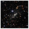 James Webb - First deep field image Poster von NASA 70 x 70 cm Schwarz Wandbilder Wanddeko